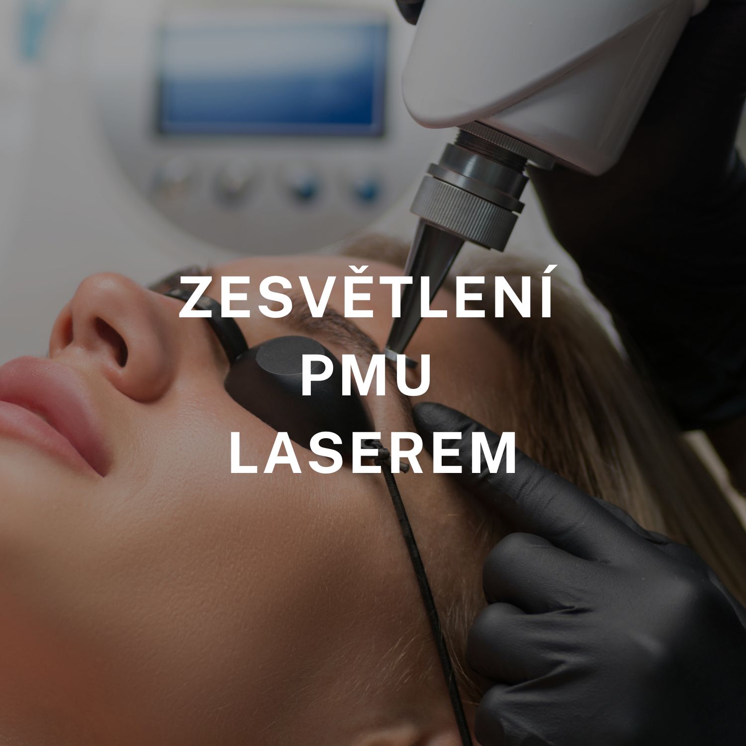 zasvětlení laserem